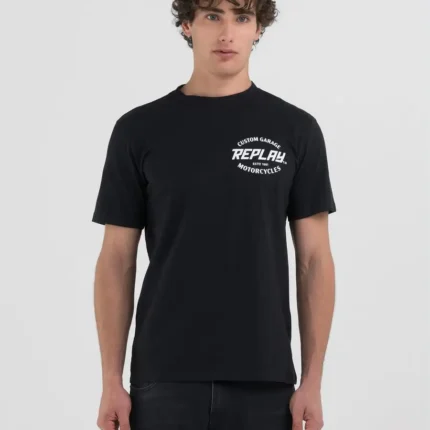 T-särk must Motorcycle