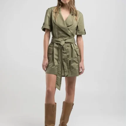 Army kleit/jakk vööga