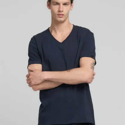 T.SININE V-KAELUSEGA T-SÄRK