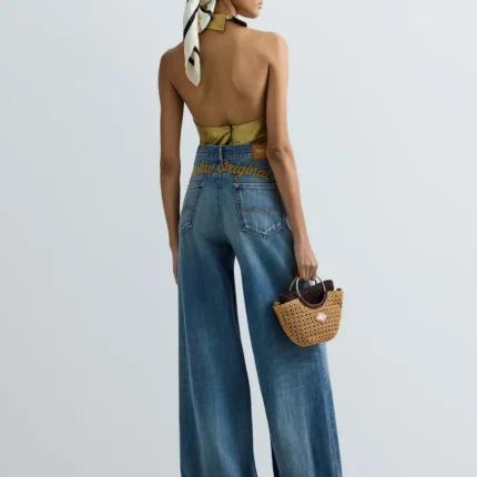 NALAJA LAIA SÄÄREGA TEKSAD KOLLANE TIKAND